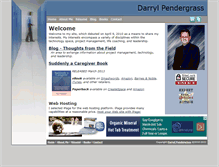 Tablet Screenshot of darrylpendergrass.com